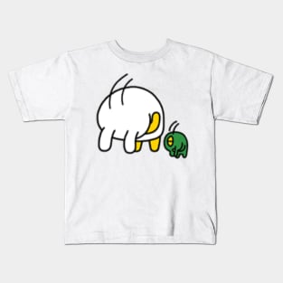 KakaoTalk Friends Muzi & Con (Greetings) Kids T-Shirt